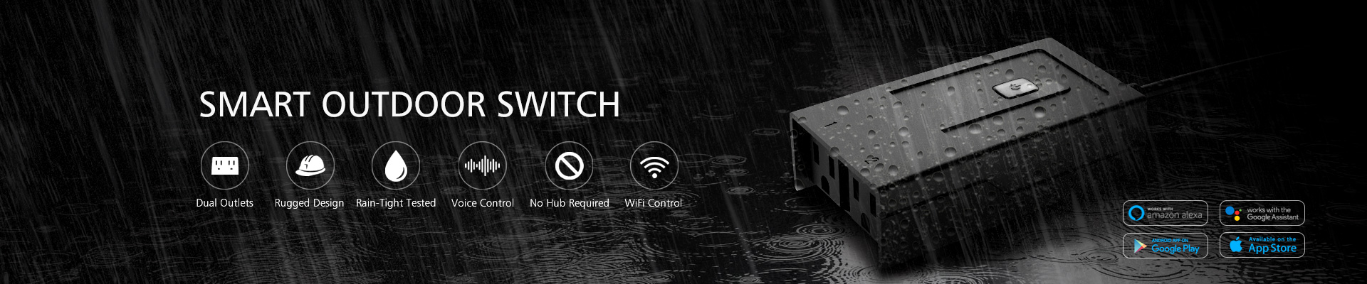 Smart Outdoor WiFi Plug